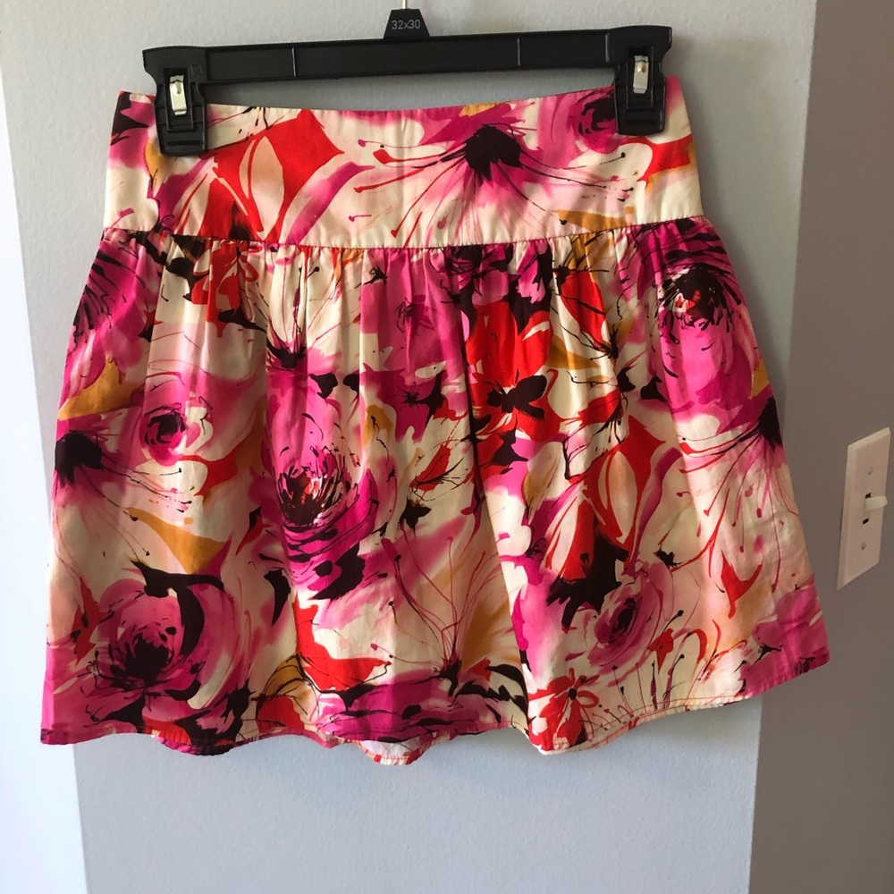 Floral skirt